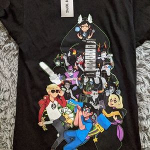 Homestuck Beta Trolls Group Tee New